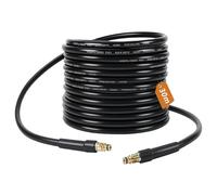 30M Flexible Tuyau Compatible Kärcher K2 K3 K4 K5 K6 K7 avec raccord rapide tuyau Nettoyeur haute pression raccord tuyau d'extension Nettoyeur haute pression
