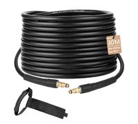 30m Flexible Tuyau pour Kärcher K2 K3 K4 K5 K6 K7 Nettoyeur Haute Pression Accessoires Tuyau de Rechange d'extension Rallonge Tuyaux de Rechange Pièces Détachées avec Connecteur Rapide
