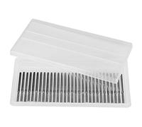 30Pcs 2.5Mm Foret Diamant, Kit de Fraise Cylindrique, Outils de Sculpture de Meuleuse de Puissance D'aiguille de Meulage Pour La Gravure de Jades