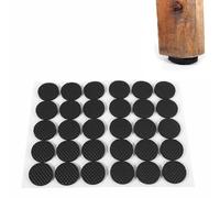 30Pcs Non-slip Furniture Pads Round Chair Feet Pads Self Adhesive Rubber Pads Hardwood Floor Protector