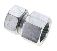 30S & M42x2 Acier zingue Raccord à coupe droite avec filetage femelle 400 bar ISO 8434-1
