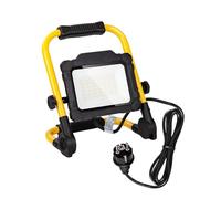 30w LED Spotlight, Lumière de travail LED extérieure super lumineuse 5000LM, Cordon de 6 pieds avec prise et interrupteur, Lumières de travail réglables pour l'atelier, Terrasse, Recherche