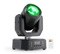 30W Lyre LED Mini RGBW Beam lumière de scène avec Télécommande 5 modes commande RGB Jeux de Lumiere Stroboscope DMX512 pour Disco DJ Club Fête Bar