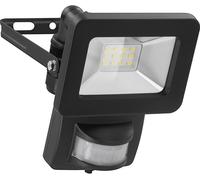 30x Goobay 53877 LED-Außenstrahler, 10 W, mit Bewegungsmelder, Schwarz - mit 850 lm, neutralweißem Licht (4000 K), PIR-Sensor mit ON-/OFF-Funktion und M16-Kabelverschraubung, für den Auße