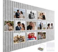 30x30cm*12 Tableau Liege Mural, Panneau Liege Mural, épaisseur 0,9cm Avec Ruban Adhésif Auto - Adhésif, Clous, Idéal Pour Les Murs Photo Pour Le Bureau, La Chambre Des Enfants Et La Maison