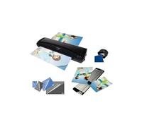Olympia Jeu de plastification A 230 4 en 1 | Plastifieuse avec arrondisseur d'angle, coupe-papier et films de plastification | Protection contre la surchauffe | Plastifieuse A4