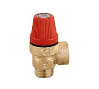 312430 Soupape de sécurité ordinaire, connexions MF CALEFFI 3 BAR