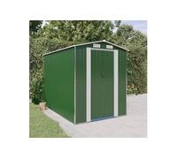 3147428 Abri de jardin Vert 192x274x223 cm Acier galvanisé