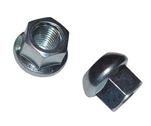 32 pièces - Ecrou à embase sphérique - Ecrou de roue - M14 x 1,5 - DIN 74361-8 A - zingué