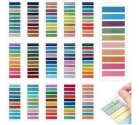 3200 Pièces Marque Page Adhesif 16 Styles Multicolore Annotation Post it Livre Marque Page Autocollant Notes Adhésives D'index