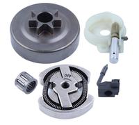 .325 ""7T Tambour d'embrayage Roulement de cage de graisseur de pompe à huile Kit Pour Husqvarna 142 141 137 136 36 41 Tronçonneuse