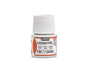3253112 Émail peinture a froid céramique flacon de 45ml blanc