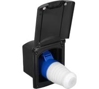 32A 220V -250V RV prise externe 3 -pin -fiche -cavité de prise étanche montage encastré pour camper -remorque
