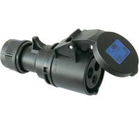 32A 230V 3P CONNECTEUR TOUT NOIR 223-6X (PCE) Qté X 1