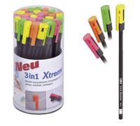32x M + R 703923100 Taille-crayons à capuchon 3in1 Xtreme