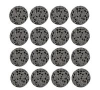 33 Pièces Galet Huile Essentielle en Pierre Volcanique Noire | Diffuseur Volcanique sans Alimentation, Parfum Portable Discret, pour Intérieur Véhicule et Sacoche