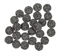 33 Pièces Galet Huile Essentielle en Roche Volcanique Noire | Diffuseur Parfum Discret, Accessoire Intérieur Élégant, Réutilisable, pour Déplacements Quotidiens et Petits Bocaux