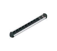 BACHMANN Steckdosenleiste PRIMO CLASSIC ALU, 9-fach ohne (331.011)