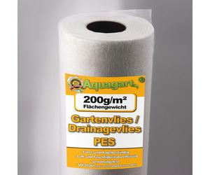 332,5m² Non-tissé géotextile Non-tissé de jardin Non-tissé Unkraut Non-tissé de drainage 200g 1,9m
