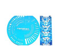 335 SR512SW 10 Piles Boutons Renata avec Gabarit