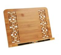 34*24cm Support de Lecture en Porte-livre Pliable avec le Dos Ajustable et les Elégants pour Ipad Tablette Recettes de Cuisine