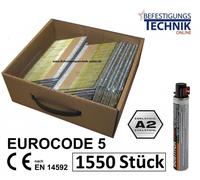34° clous en bande 2,8x80mm anneau inox gaz pour Paslode IM350 Tjep GRF 34/90 Hitachi Senco BeA