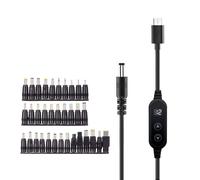 34 dans 1 type de câble d'extension d'USB C DC5525 C au câble de