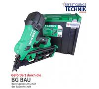 34° HiKoki 18V Basic cloueur sans fil cloueur à bande 50-90mm NR1890DBCLW3Z BG-Bau HSC