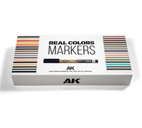 34 marqueurs de couleur – Ensemble de marqueurs pour modélisme