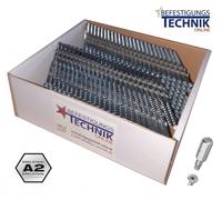34° Vis à clous 3,2x65mm TX15 inoxydable Clous en bande pour Hikoki NR1890DBCL Tjep 1,0M