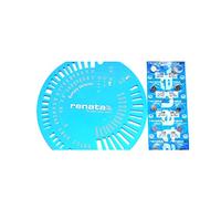 346 SR712SW 10 Piles Boutons Renata avec Gabarit