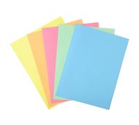 Chemises dossier 1 rabat latéral Exacompta 24 x 32 cm coloris pastel - Paquet de 100