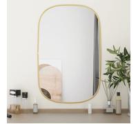 348219 vidaXL Miroir mural Doré 70x45 cm