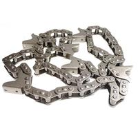 34851 – Chaîne de traction pour outils de récolte du maïs de Geringhoff – 76 maillons – Ouverte