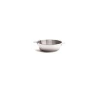 De Buyer – Sauteuse bombée Milady – Inox Ø 24 cm – Poignée amovible Twisty – Argent