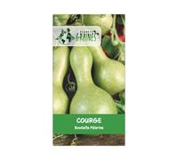 35 Graines de Courge Pélerine (Lagenaria siceraria) pour gourdes ou décoration - Facile à cultiver