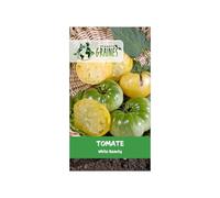 35 graines de tomate white beauty beauté blanche, variété ancienne rare, fruit blanc crème doux et charnu