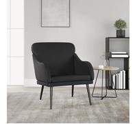 vidaXL Fauteuil Noir 63x76x80 cm Similicuir