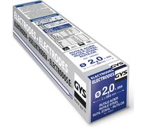 GYS, Métal d'Apport MMA, 355 Baguettes/Électrodes de Soudage Enrobées Rutiles E6013 Ø 2,0 mm x 350 mm, Étui, Pour Soudage Acier Toutes Positions