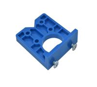 35mm Guide de Perçage de Charnière pour Portes de Meubles | ABS Bleu, Positionnement Précis, Utilisation Simple, pour Charnières Cachées et Travail du Bois
