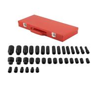 35pcs impact Socket Set 1/2"" Drive 8mm-32mm Coffret de douilles 1/2 hoc Jeu de douilles à chocs profondes