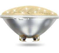 35W Blanc Chaud Éclairage de Piscine LED,PAR56 Etanche IP68 Projecteur Piscine LED, Universel Piscine Submersible Lumière 12V AC/DC
