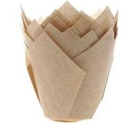 36 caissettes muffin papier 8x5cm kraft - générique hm5652 Gris G