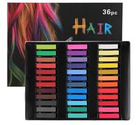 36 couleurs pastel tendres Set de crayons pastel pour artistes,idéal comme craie pour tableau et craie pour cheveux pour