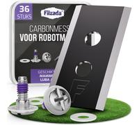 36 lames de robot tondeuse pour les modèles Mammotion Luba et Yuka, en carbone