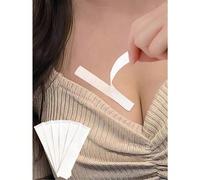 36 pièces Caches poitrine anti-flashage pour femmes, ruban adhésif mode anti-dérapant, fixateurs de bretelles de robe, rubans double face pour la garde-robe, kit de secours pour la rentrée scolaire et