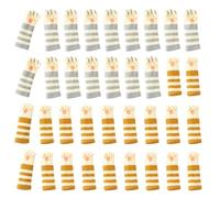 36 Pièces Protège-Chaussettes de Chaise, Chaussettes de Meubles Tricotées, Chaussettes Chaise en Forme Chat Mignon Élastique Chaussette, pour Bureau, Armoire, Lit, Poignée de Porte Pieds
