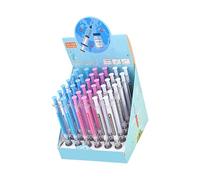36 pièces stylo à gel en plastique en forme d ' inoculateur avec marquage à l ' échelle stylo à encres gel à pointe d ' aiguille de 0, 38 mm pour l ' écriture quotidienne de notes prenant des à base