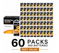 360x Duracell Activair 312 PR41 DA312 Batteries Zinc-Air Mega BULK Pack