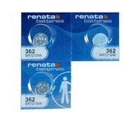 # 362 Renata Piles de montre 3 pcs